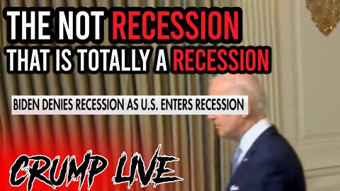 The Not Recession, but it's a Recession