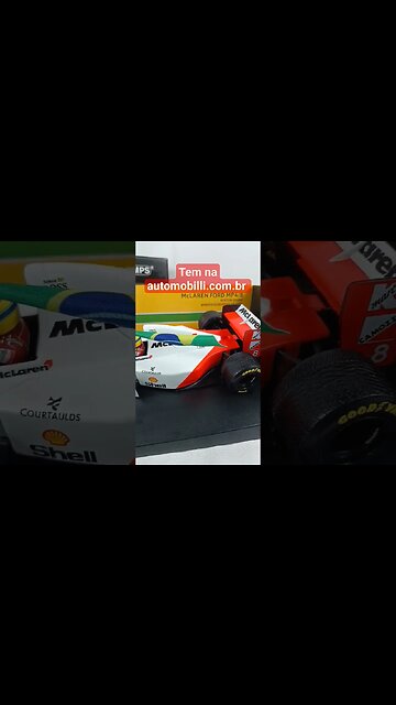 miniaturas Mclaren Ayrton Senna #ayrtonsenna #mclarensenna #mclarenf1