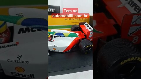 miniaturas Mclaren Ayrton Senna #ayrtonsenna #mclarensenna #mclarenf1