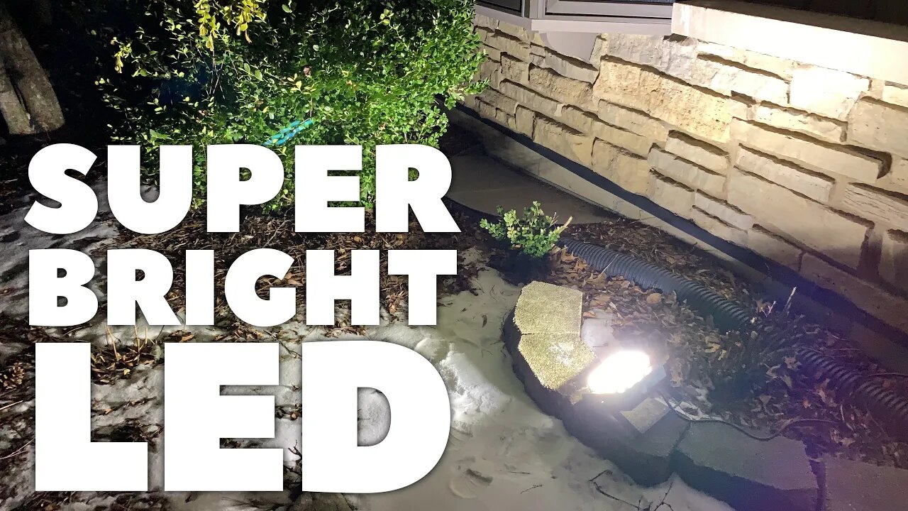 Crazy 3500 Lumens Outdoor LED Flood Light Spotlight by Sansi Review