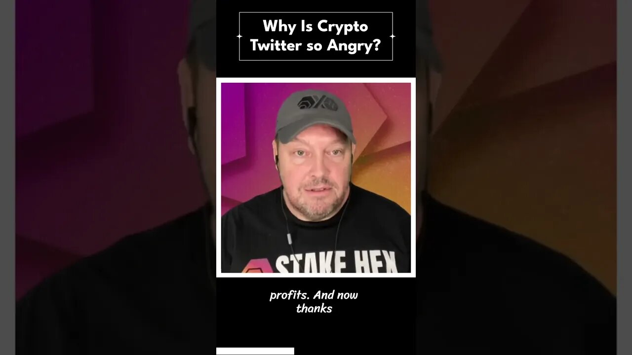 Why is #Crypto Twitter so Angry?#HEX #Ethereum #Bitcoin #Cryptocurrency #Avalanche #Solana #Doge