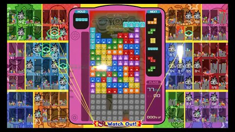 Tetris 99 - Daily Missions #97 (9/18/21) - 24th Maximus Cup: Warioware Get It Together Theme