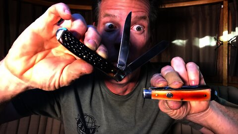 Live: broadcast from my camper! Talking knives.