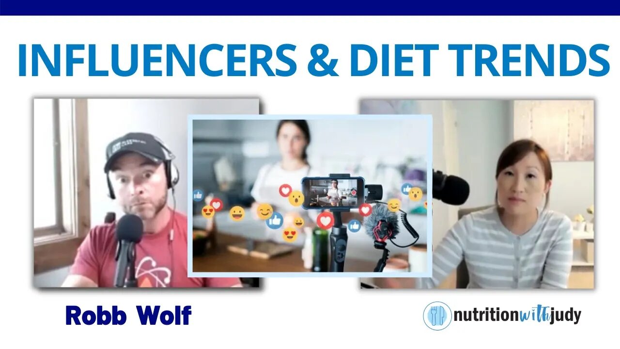 Influencers Evolving with Diet Trends. Robb Wolf and Judy Cho