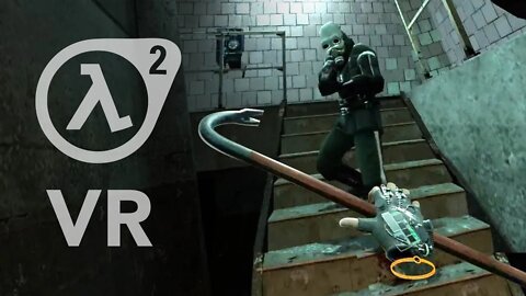 LIVE // PART 4 HALF LIFE 2 VR MOD // META QUEST 2 // STEAM VR