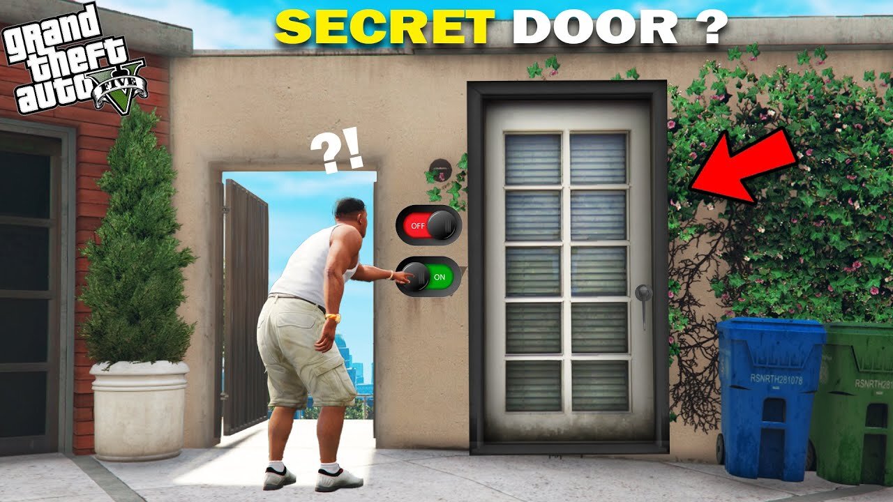 GTA 5 : I Opened The Last Ultimate Secret And Hidden Door Of Franklin's House