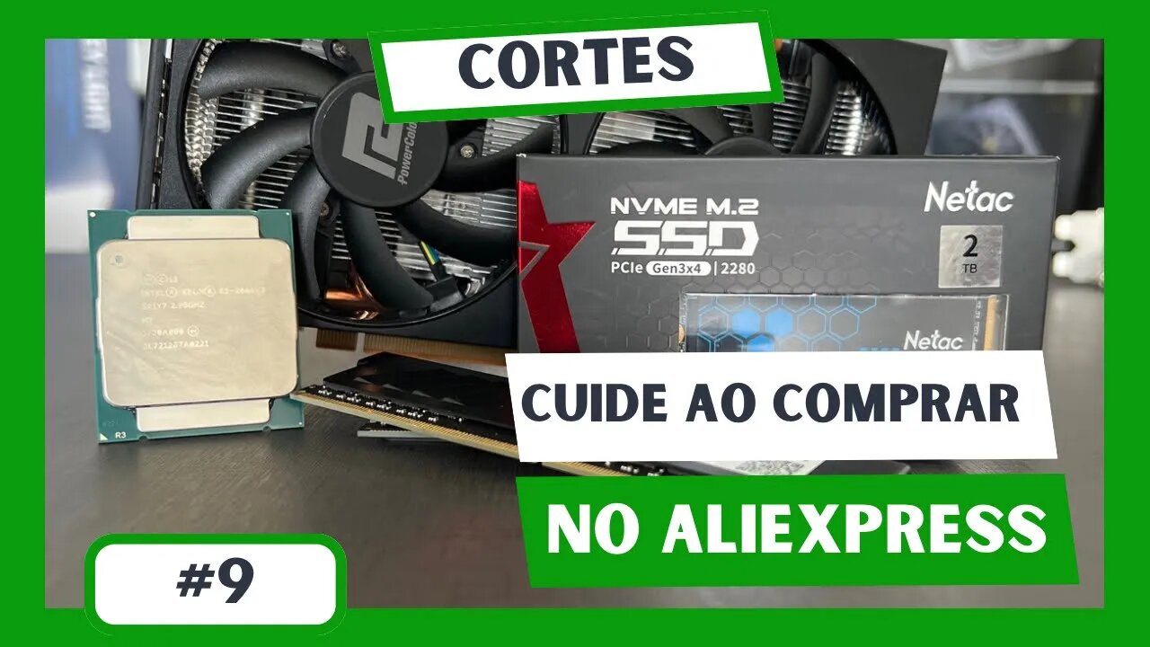 CUIDADO AO COMPRAR NO ALIEXPRESS