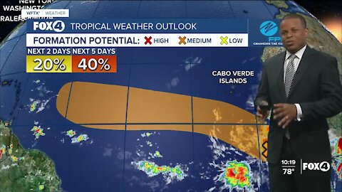 Tropics Update 6/24/21 10 PM