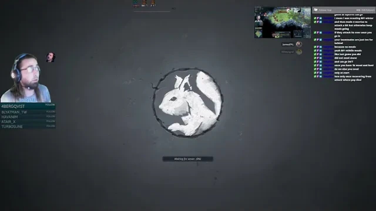 Northgard | Revisit Squirrel Clan - Day 4 | Chinese, asd, Snapsen, Wolxren and StickPickle