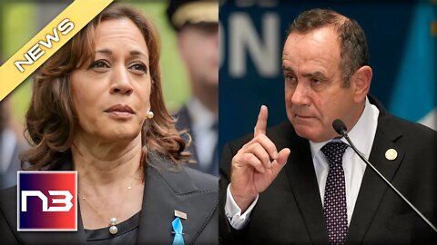 Kamala HUMILIATED After Guatemalan President BLASTS Admin Over Illegal Immigrants