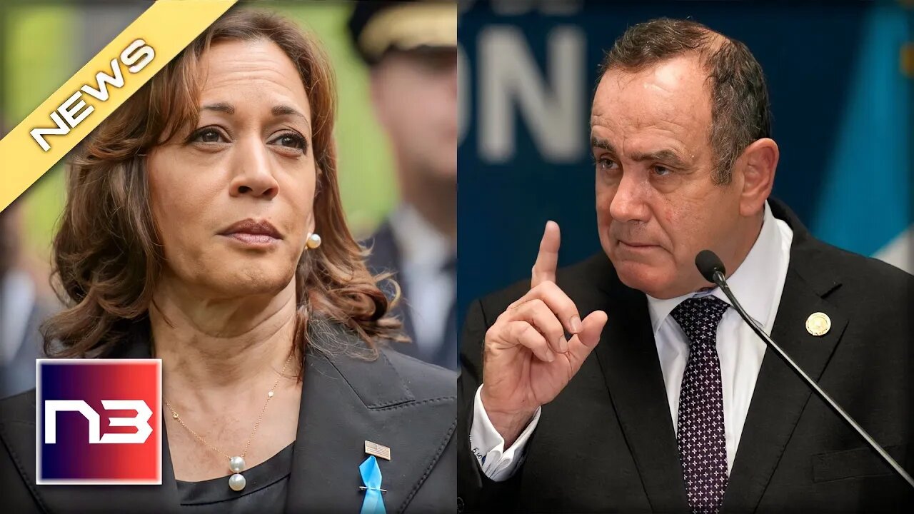 Kamala HUMILIATED After Guatemalan President BLASTS Admin Over Illegal Immigrants