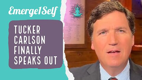 Tucker Carlson Speaks out after firing in a powerful 2 minute video