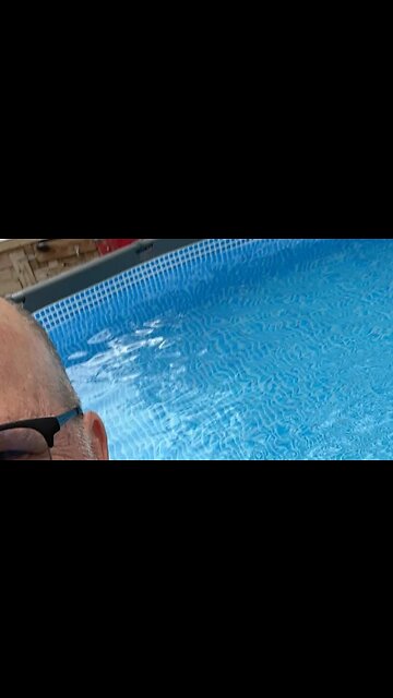 Live from my swimming pool