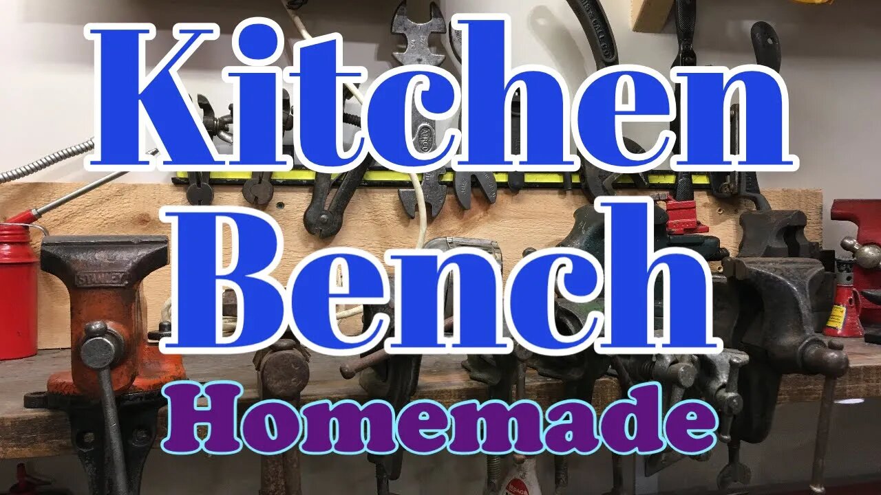 Kitchen Bench Build - Winter Fun in Cold Garage