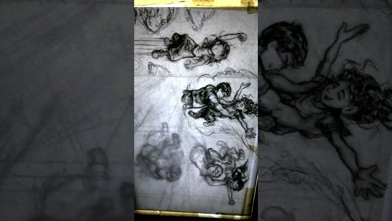 Charcoal Art for Pages 134-135
