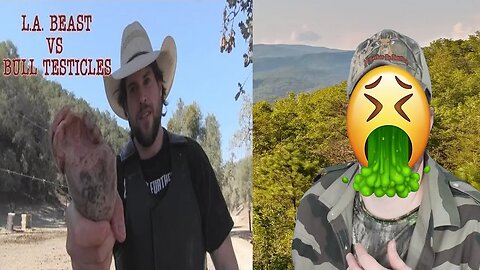 L.A. BEAST Eats Bull Testicles (Then Gets Ass Kicked By Angry 2000 Pound Bull) REACTION!!! (BBT)