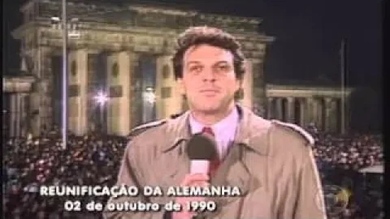 A Queda do Muro de Berlim em 1989 e a Reunificação Alemã em 1990 | Memória Globo