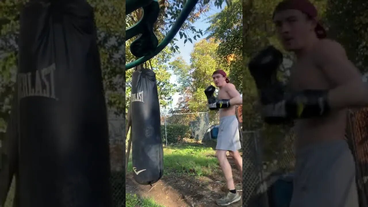 Beginner On Heavy Bag