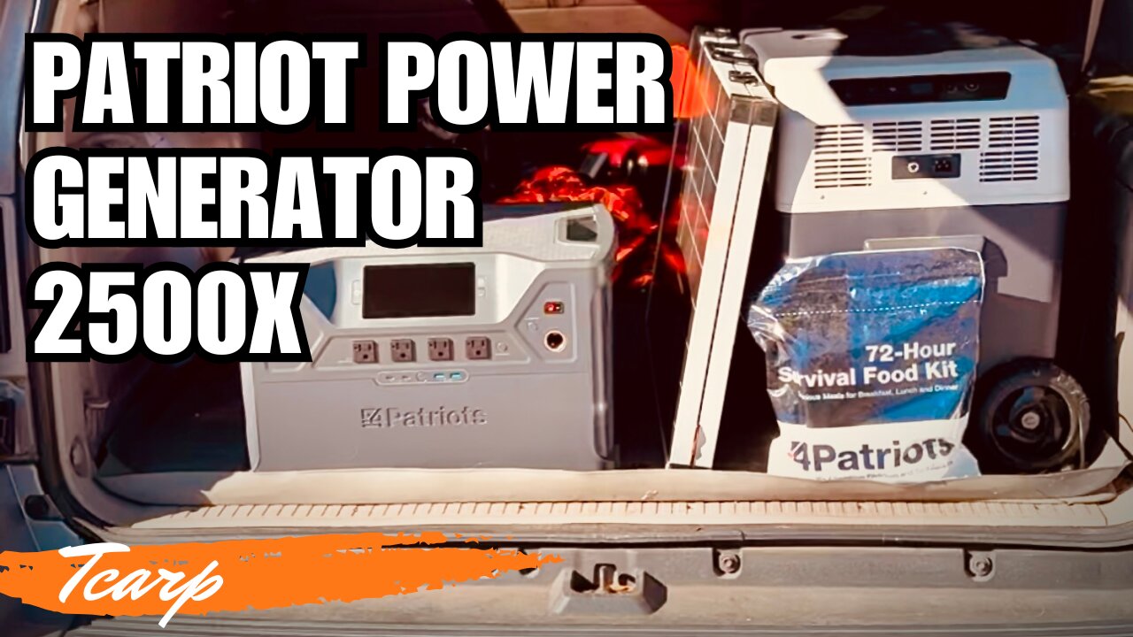 Patriot Power Generator 2500X Review: Ultimate Off-Grid Power Solution? | TCARP