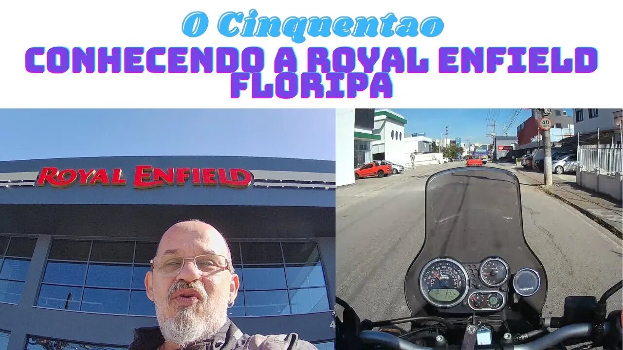 Conhecendo a Royal Enfield Floripa #royalenfield #himalayan #ocinquentao