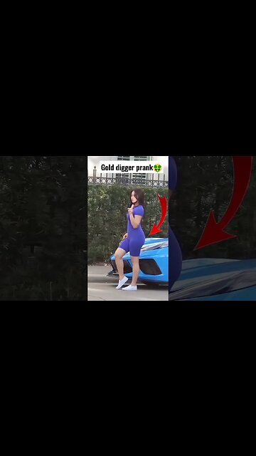 Gold digger prank💰🤑 #shorts #golddigger #golddiggerprank2023