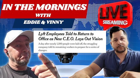 in the mornings with Eddie and Vinny