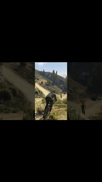 Bicicleta ribanceira abaixo...