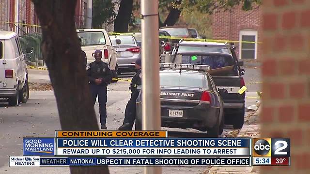 BPD to clear scene of Detective Suiter's shooting