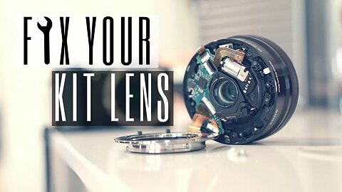 Sony 16-50mm Kit Lens Disassembly Tutorial