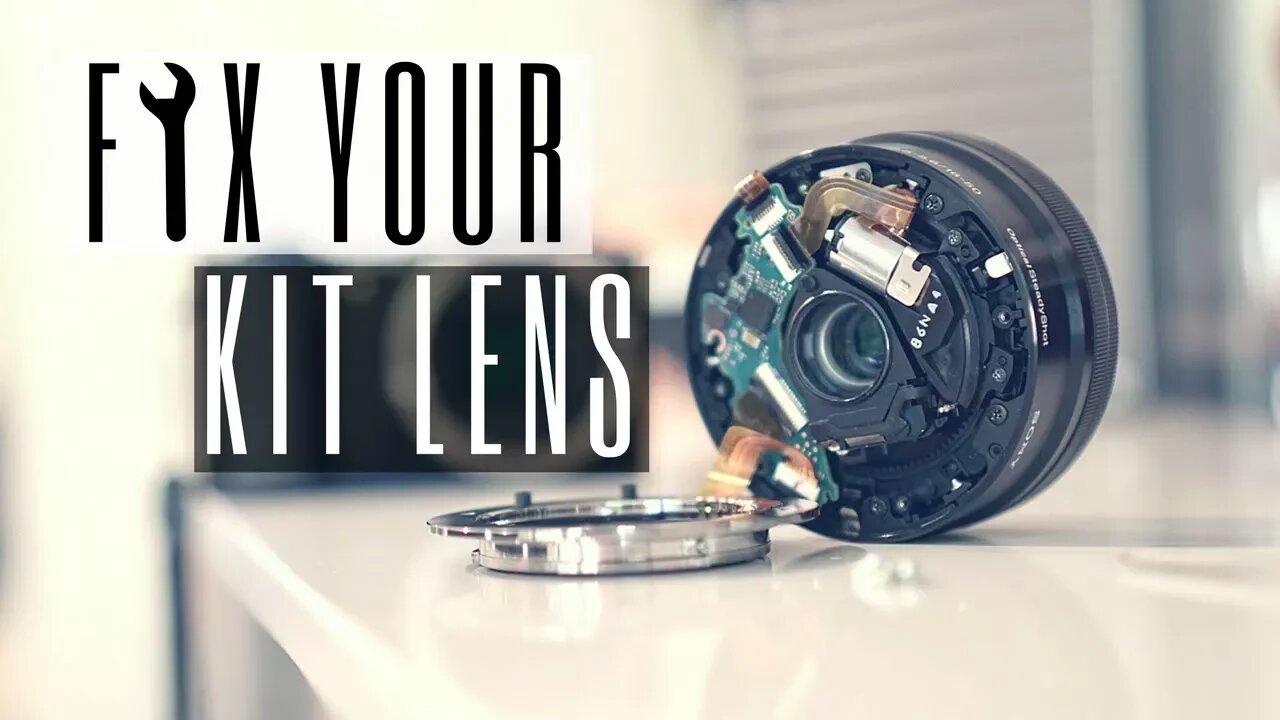 Sony 16-50mm Kit Lens Disassembly Tutorial