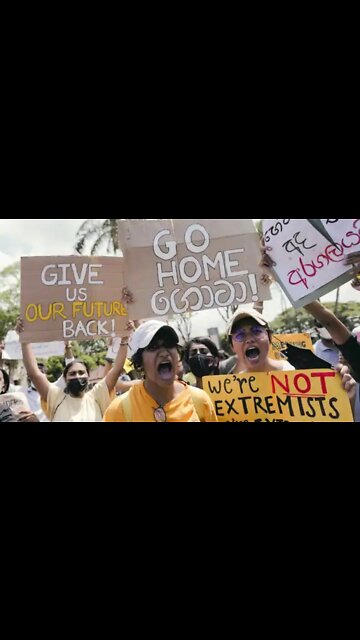 Starvation in Sri Lanka and riots