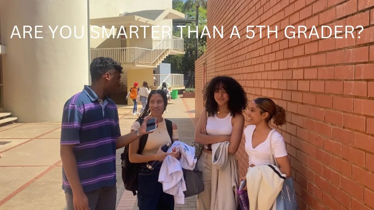 ARE YOU SMARTER THAN A 5TH GRADER | UNIVERSITY OF PRETORIA