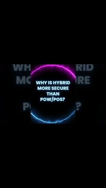 Why is Hybrid more secure than POW/POS?