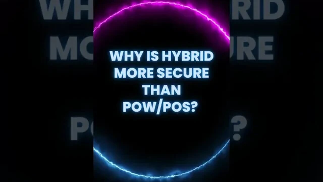 Why is Hybrid more secure than POW/POS?