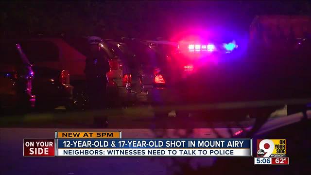 PD: 12-year-old girl, teen boy shot in Mount Airy