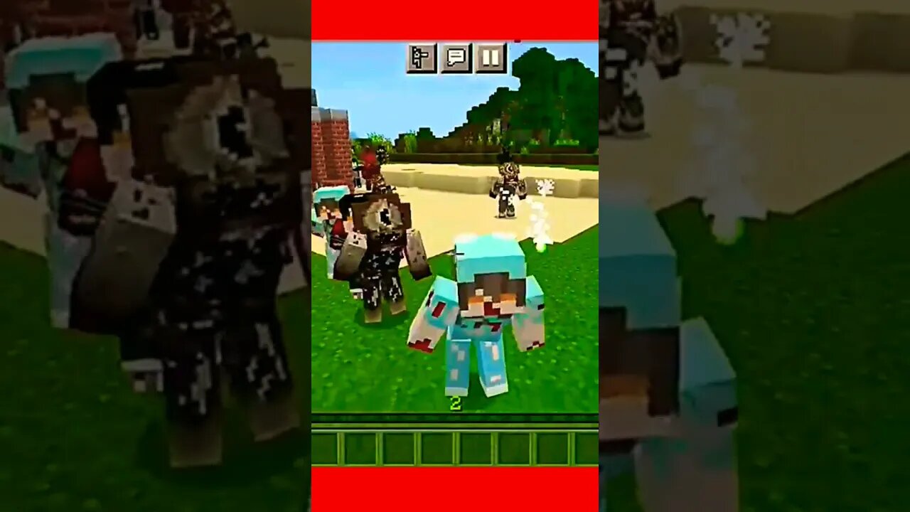 The Last of Us no universo do minecraft!!!!!🤯😱 #viral #shorts #minecraft #thelastofus