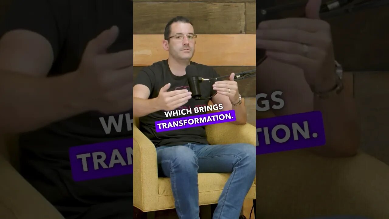 Response is important. Information should lead to transformation . Clip from ep29 of Pastor Talk
