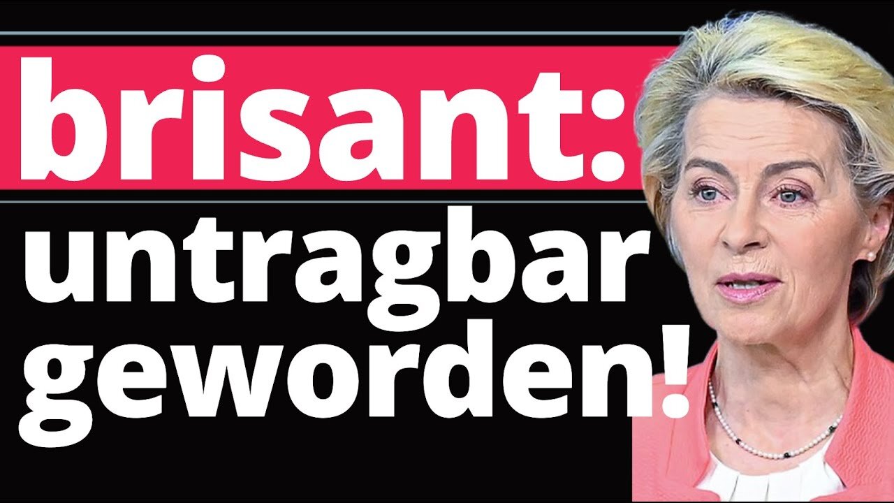 Europawahl: CDU-Putsch gegen von der Leyen!@Kolja🙈🐑🐑🐑 COV ID1984