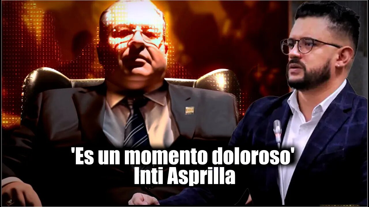 🛑Lágrimas de un Hombre valiente 'Es un momento doloroso' Inti Asprilla, elección Pdte. del Congreso👇