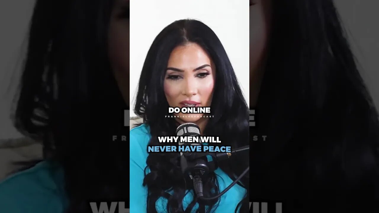 Why men will never have peace ..