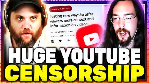 Huge YouTube Censorship! w/ Styxhexenhammer