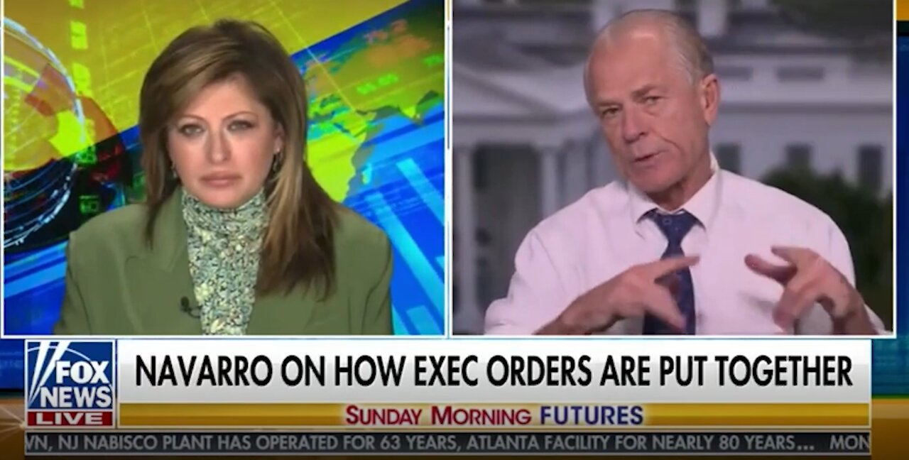 Peter Navarro Says Bill Barr Helped Biden With 17 Executive Orders To Undo Trump Legacy