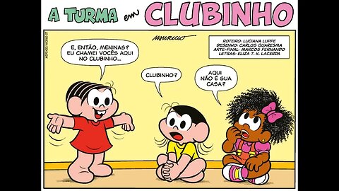 A turma em-Clubinho | Gibis do Rapha 2