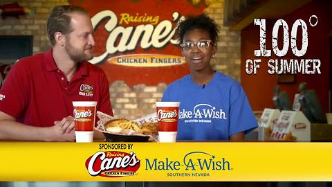 100 Degrees of Summer with Raising Cane's and Make A Wish