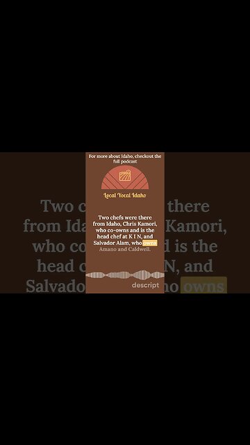 Boise Chef Wins James Beard Award