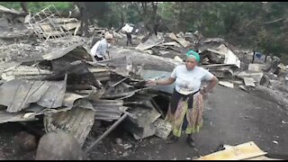 SOUTH AFRICA - Durban - Kenville shack fire (Videos) (PQZ)