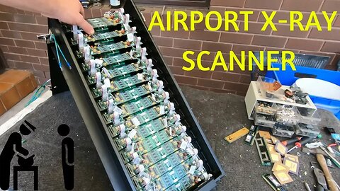 Airport Baggage X-Ray Scanner Scrap Out