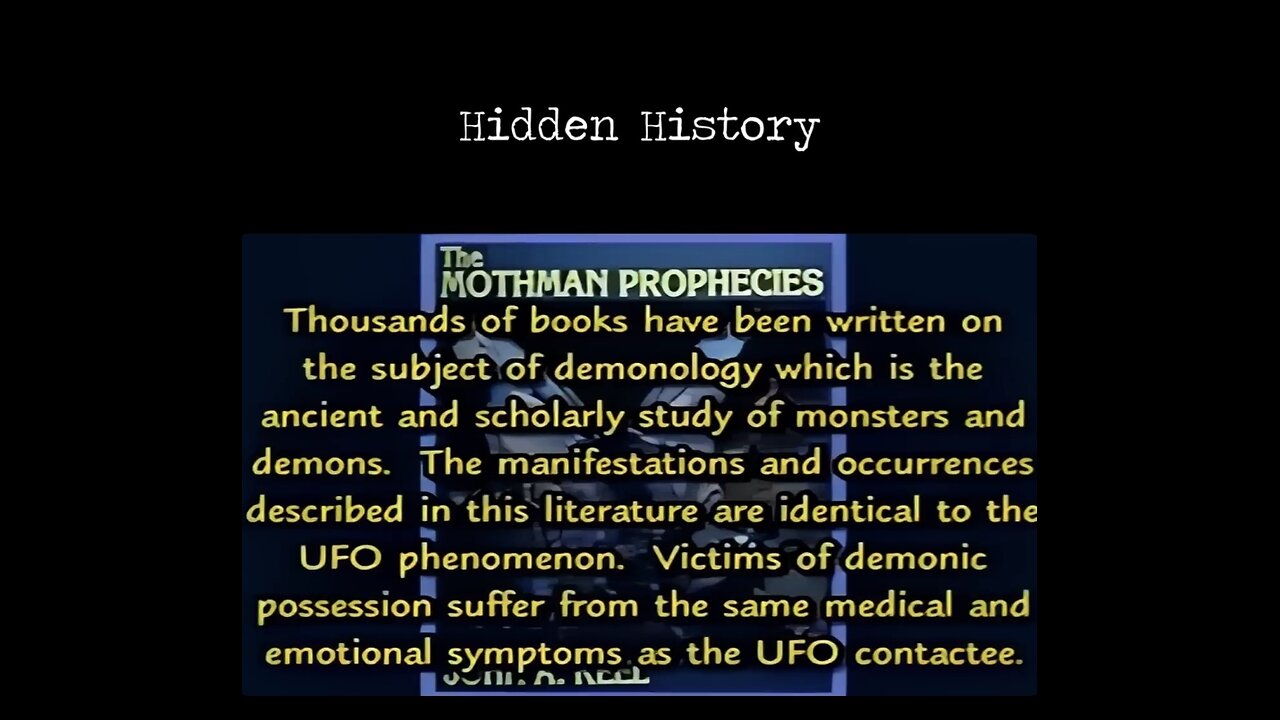 HIDDEN HISTORY & FLYING SAUCERS