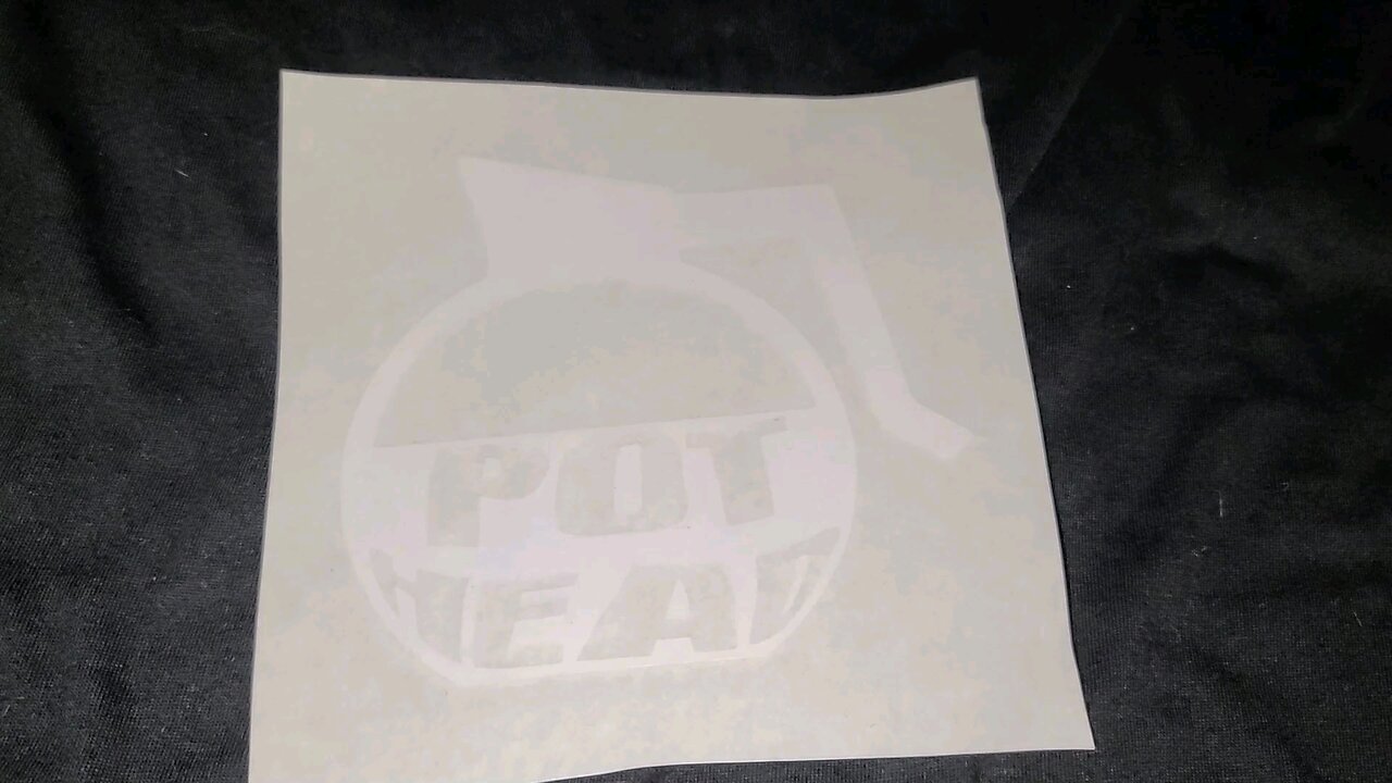 Pot Head Vinyl decal