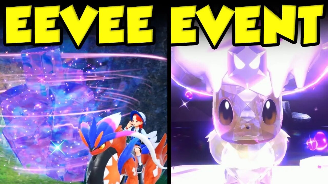 NEW EEVEE TERA RAID EVENT GUIDE! Special Pokemon Scarlet and Violet Tera Raid Event Gameplay!